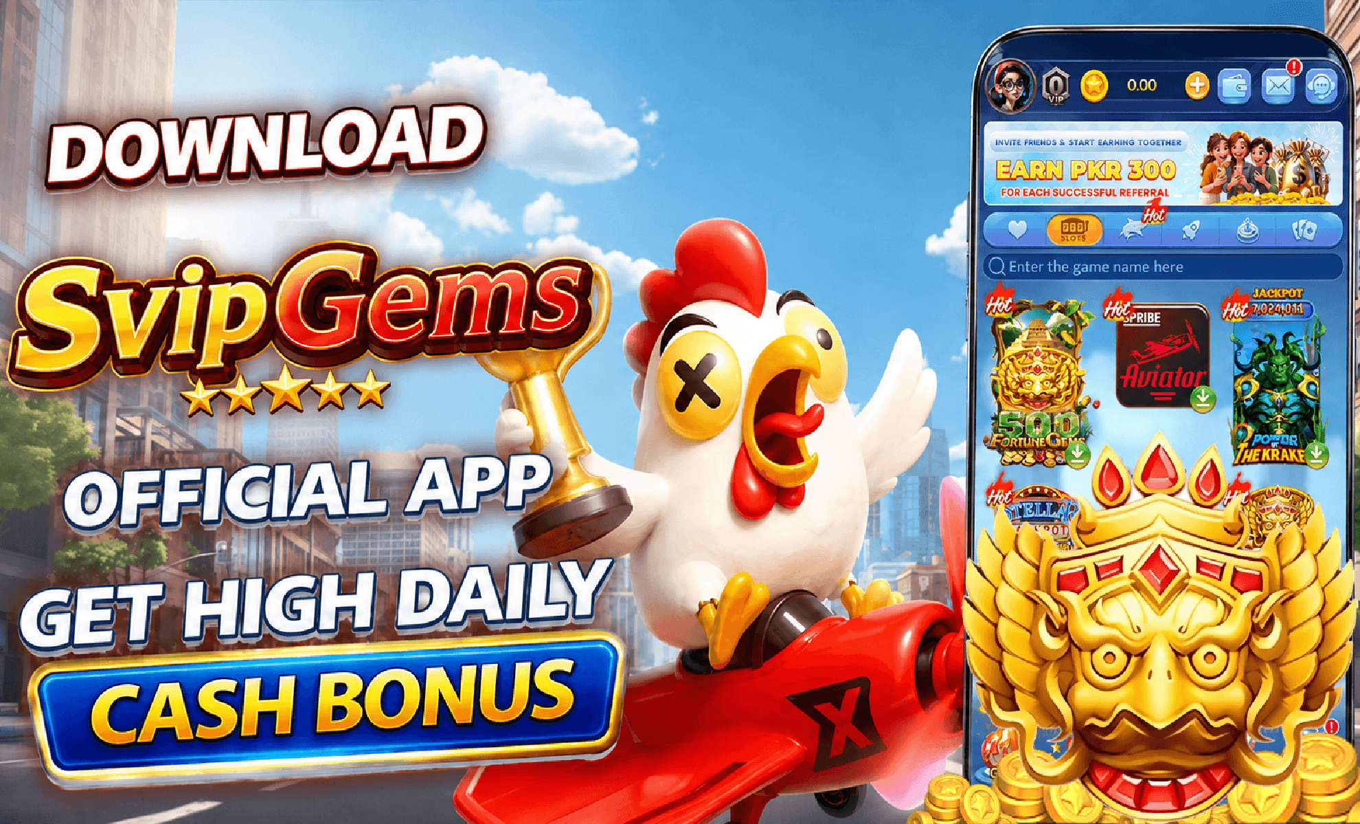 Download Svip Gems official app – daily cash bonus board and Hot lobby tiles